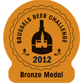 2012 Brussels Beer Challenge Bronze Medal