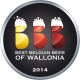 2014 Best Belgian Beer of Wallonia
