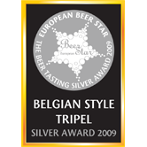 2009 European Beer Star Belgian Style Tripel silver