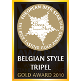 2010 European Beer Star Belgian Style Tripel gold