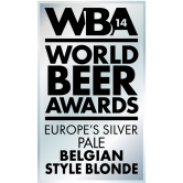 2014 World Beer Awards - Best Belgian Style Blond Zilver